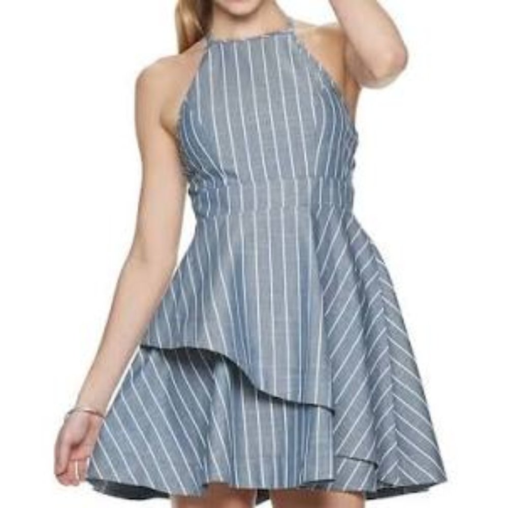 Speechless Spaghetti Strap Asymmetrical SunDress